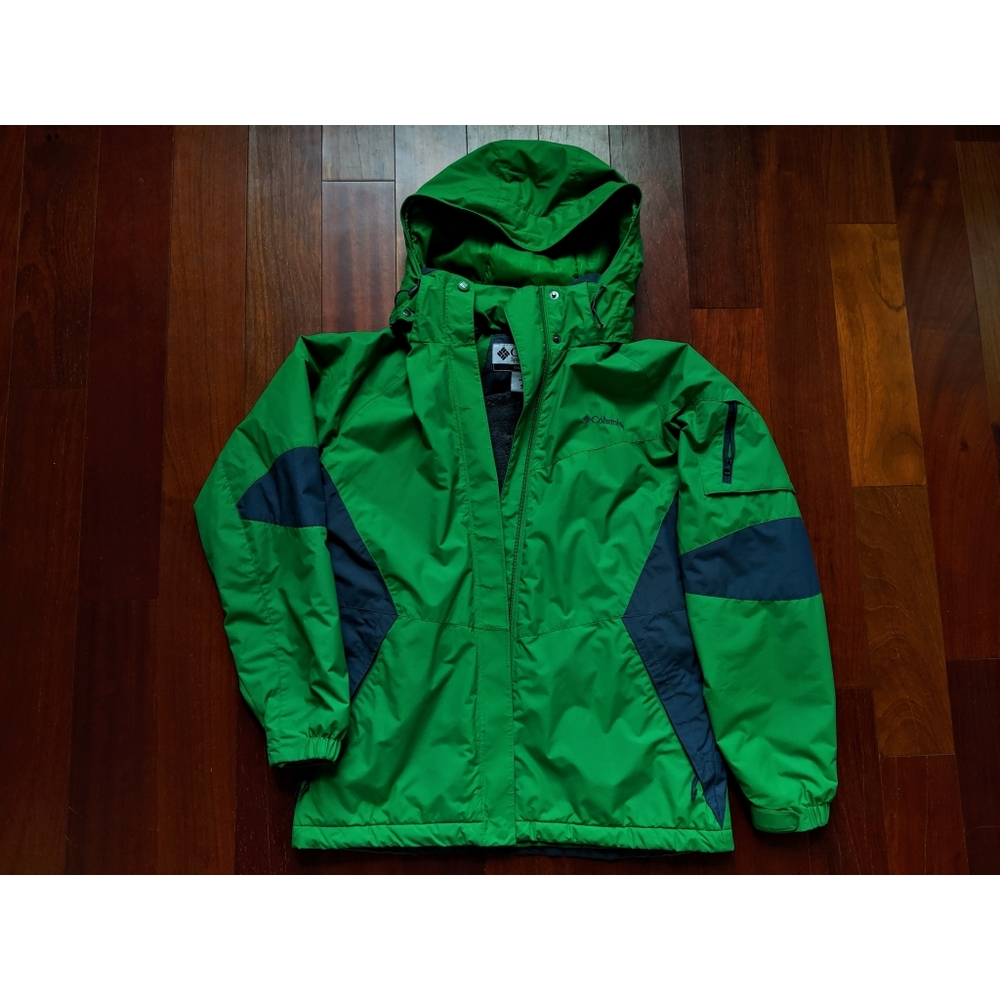 Kelly Green Columbia Insulated Winter Coat